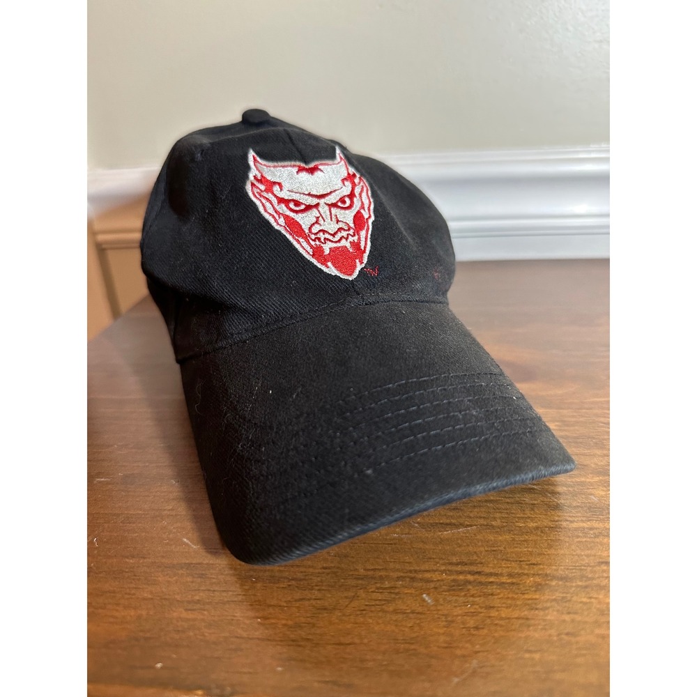 Vintage 2002 WWF Undertaker Deadman Inc Hat Snapback Black Wrestling Cap Rare